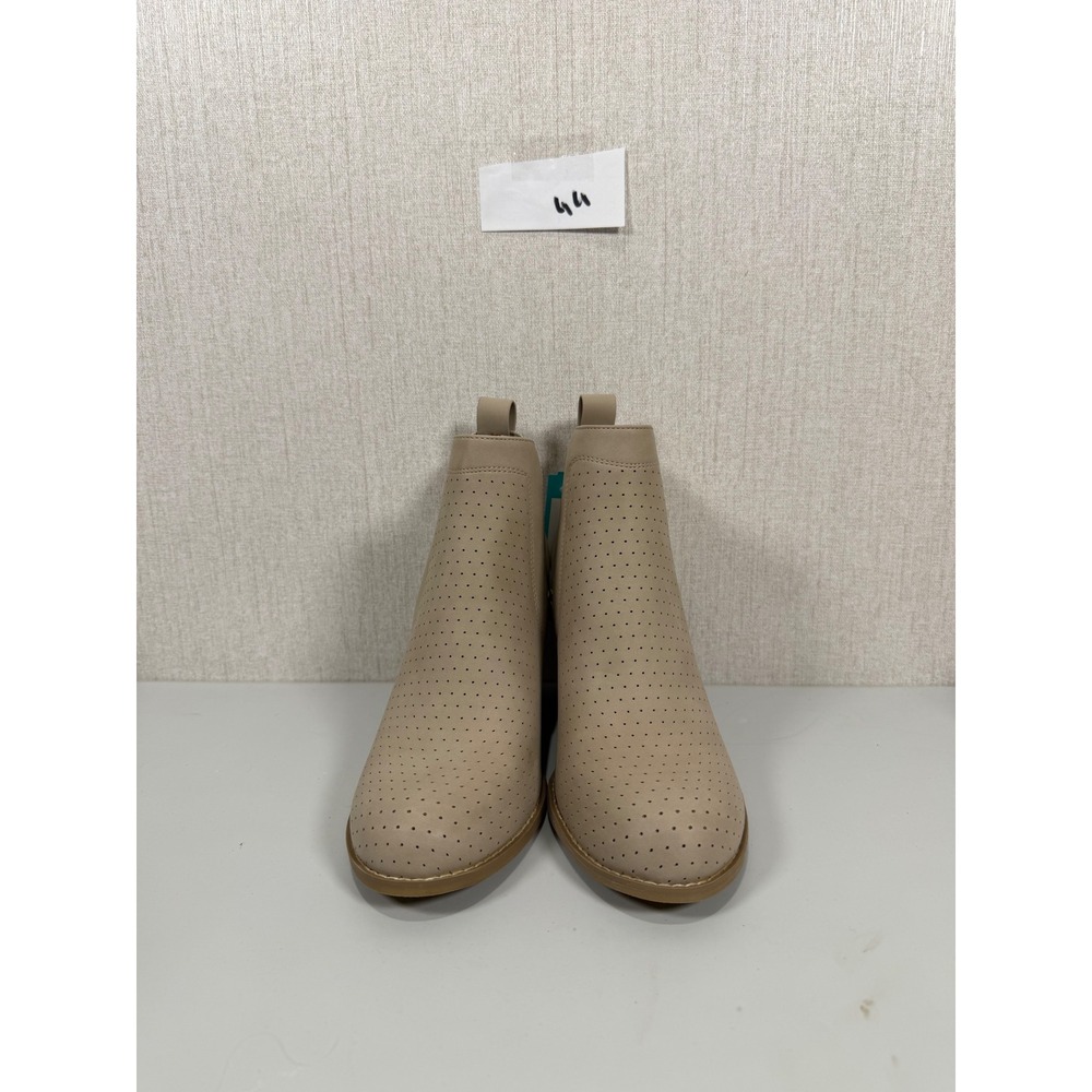 DV DOLCE‎ VITA ANTHROPOLOGIE GERDY SIZE 8 PERFORATED ANKLE WEDGE BOOTIE BOOT - Picture 2 of 13